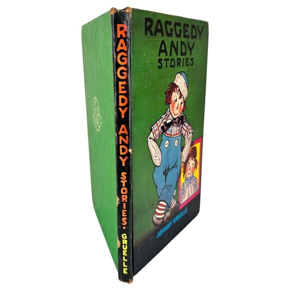 Raggedy Andy Stories by Johnny Gruelle 1948 Hardcover Childrens Illustrated Book - Picture 4 of 12